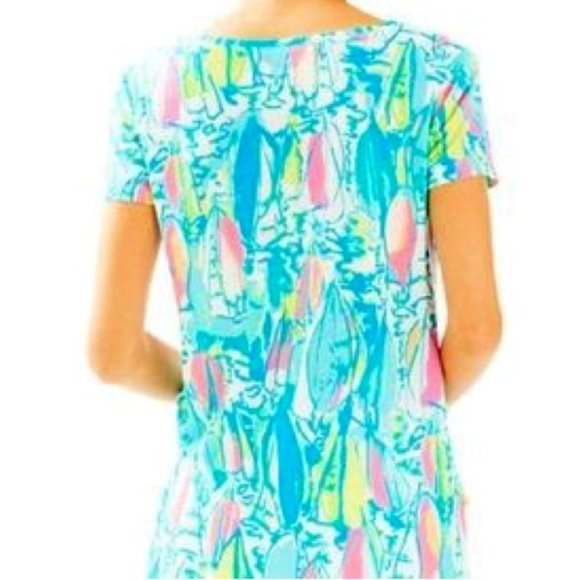 Lilly Pulitzer LARGE Beach & Bae MEREDITH Top - Picture 2 of 8